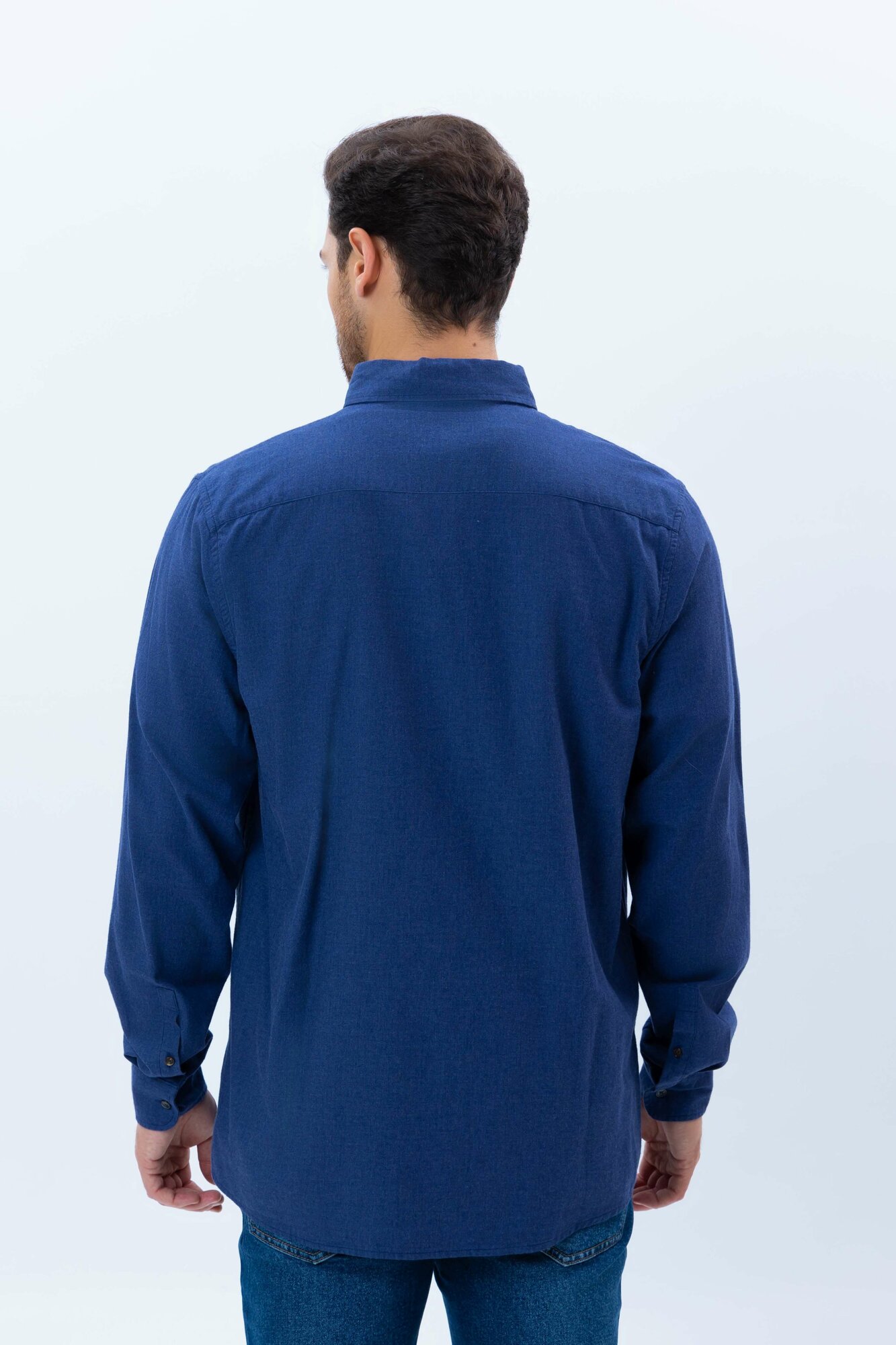 Рубашка TERRA PRO, размер M, navy — фото 1