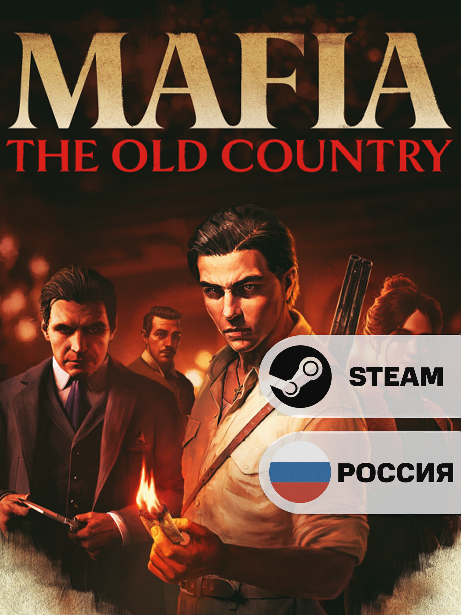 Игра Mafia: The Old Country Цифровой Ключ Активации для Аккаунта Steam PC (ПК) | Страна Активации Россия и СНГ