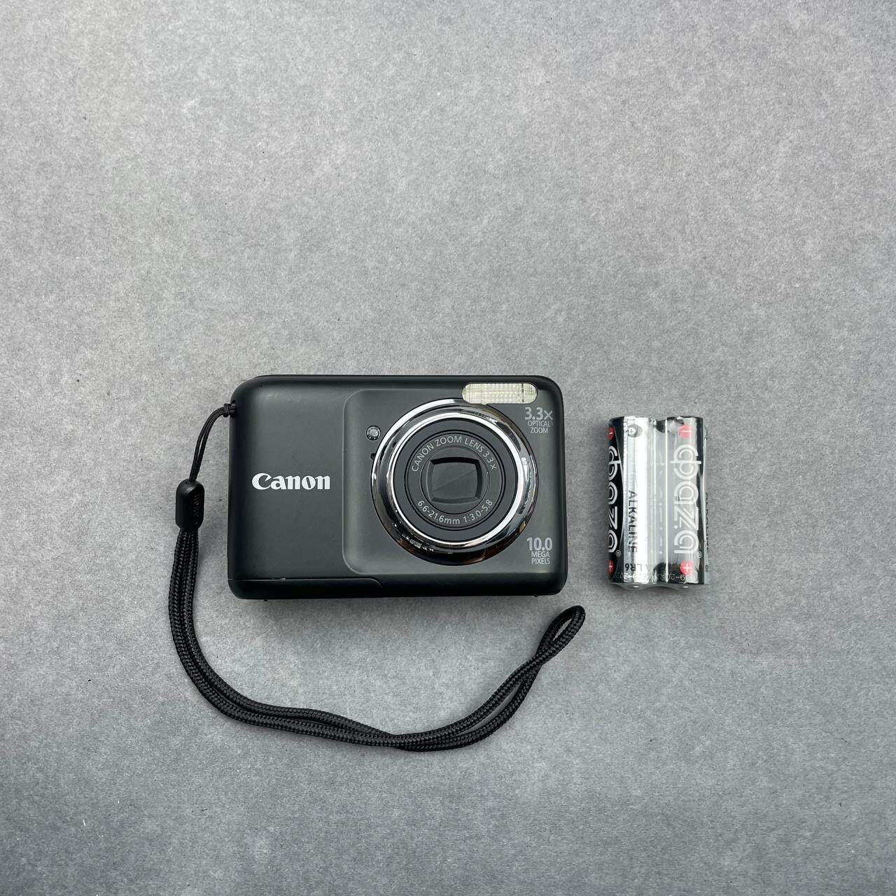 Цифровой компактный фотоаппарат Canon PowerShot A800, зум 3.3Х, 10МП, черный