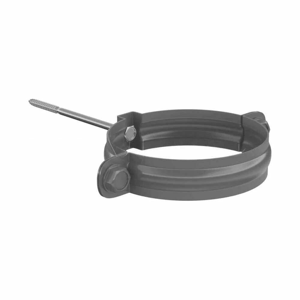 Крепеж трубы металлик И ко 100  Оц 1 00  RAL 7024  п о НN_03172125