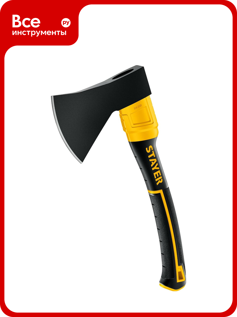Кованый топор STAYER Fiberglass 350 мм, 800/900 г 2062-08_z02
