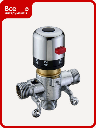 Изображение товара Автоматический термостатический смеситель Kopfgescheit KR532 12D, 12 мм латунный резьбовое подключение для быта