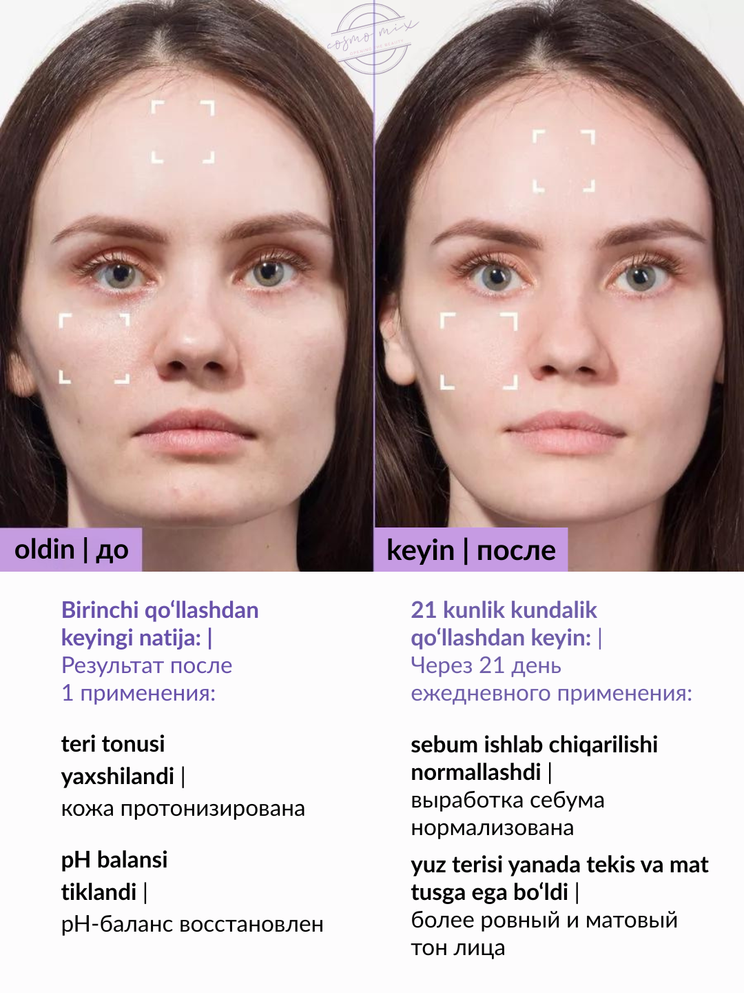 Тоник с ниацинамидом и цинком для жирной кожи MIXIT LAB Hyaluron Matte Skin, 250 мл — фото 1