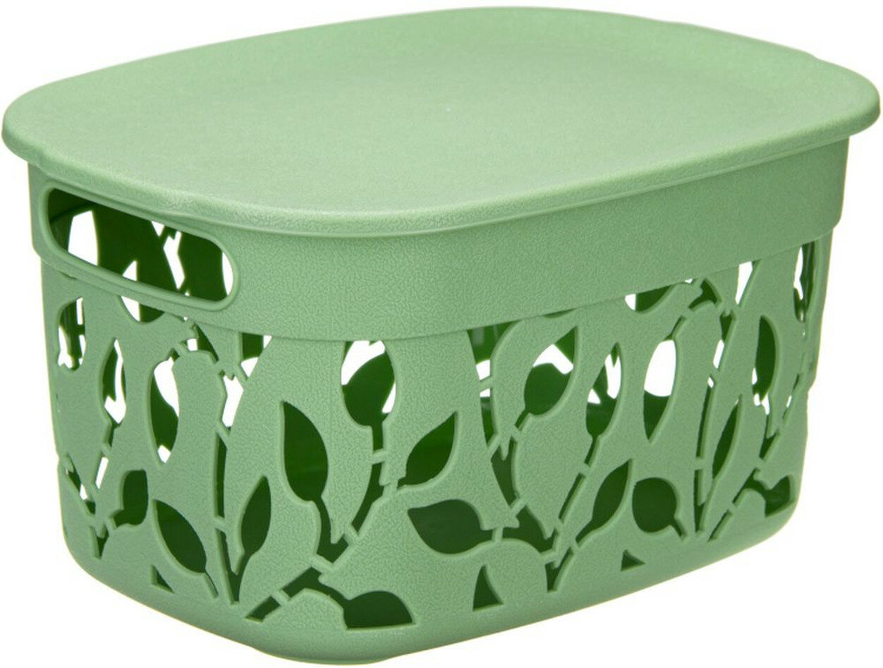 Коробка для вещей IDEA М 2362.1 полипропилен 28x21x15 см с ручками
