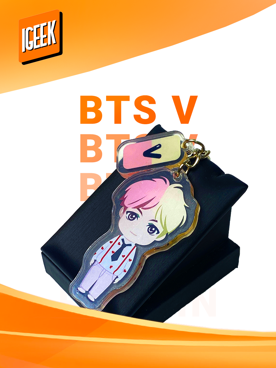 Брелок iGEEK, синий, фиолетовый — фото 1