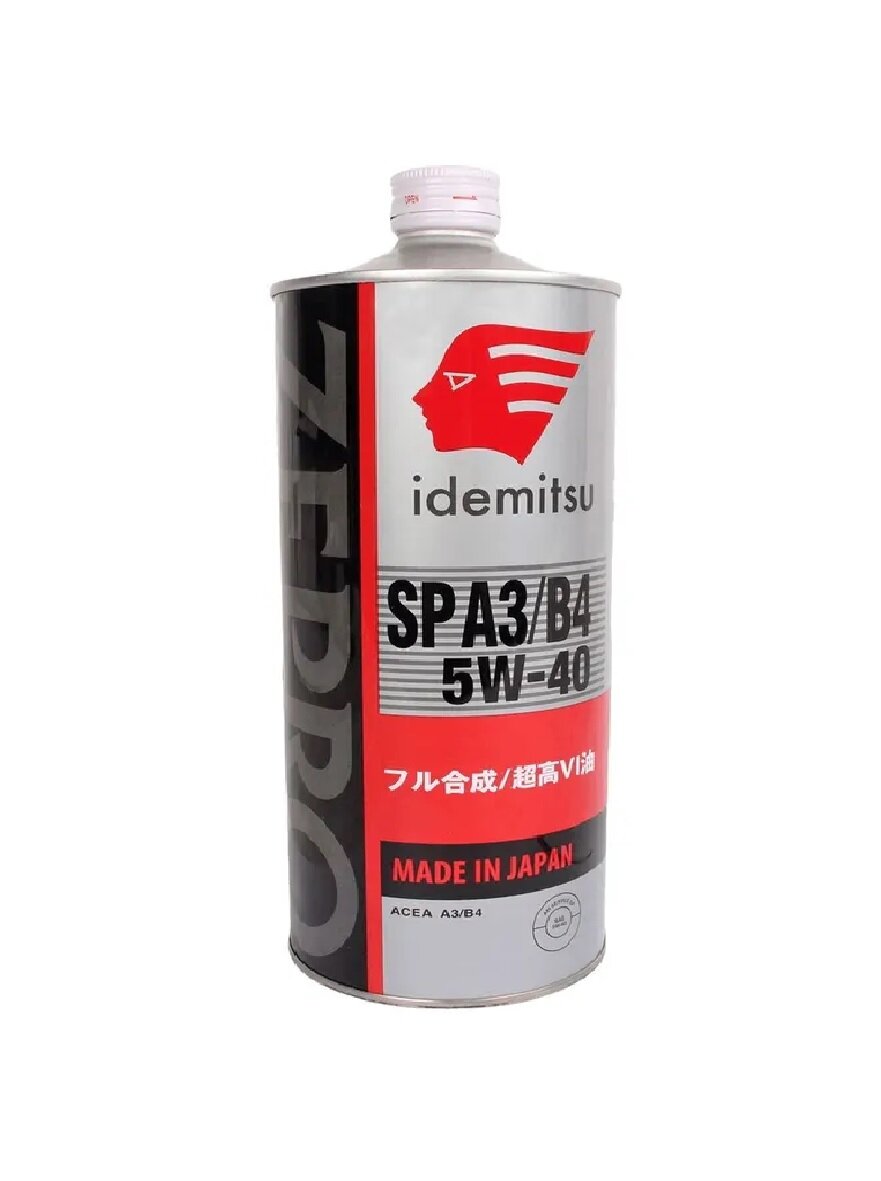 Моторное масло синтетическое IDEMITSU Zepro Euro Spec 5W-40, 1 литр канистра