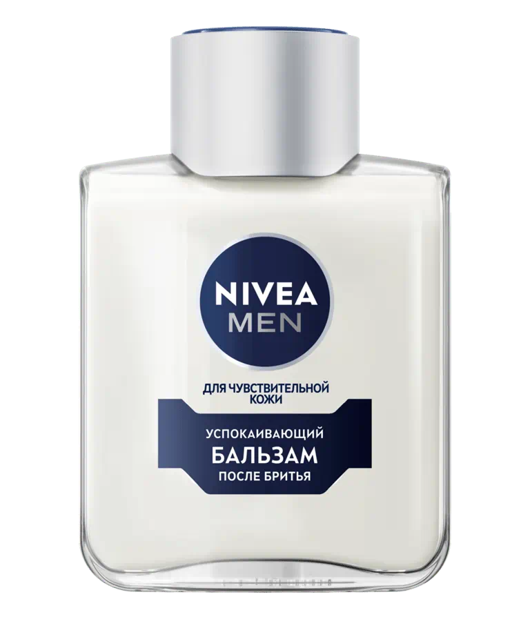 Бальзам после бритья "Nivea", для чувствительной кожи, без спирта, 100 мл