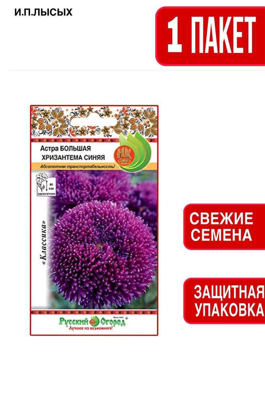 Семена Астра Синяя