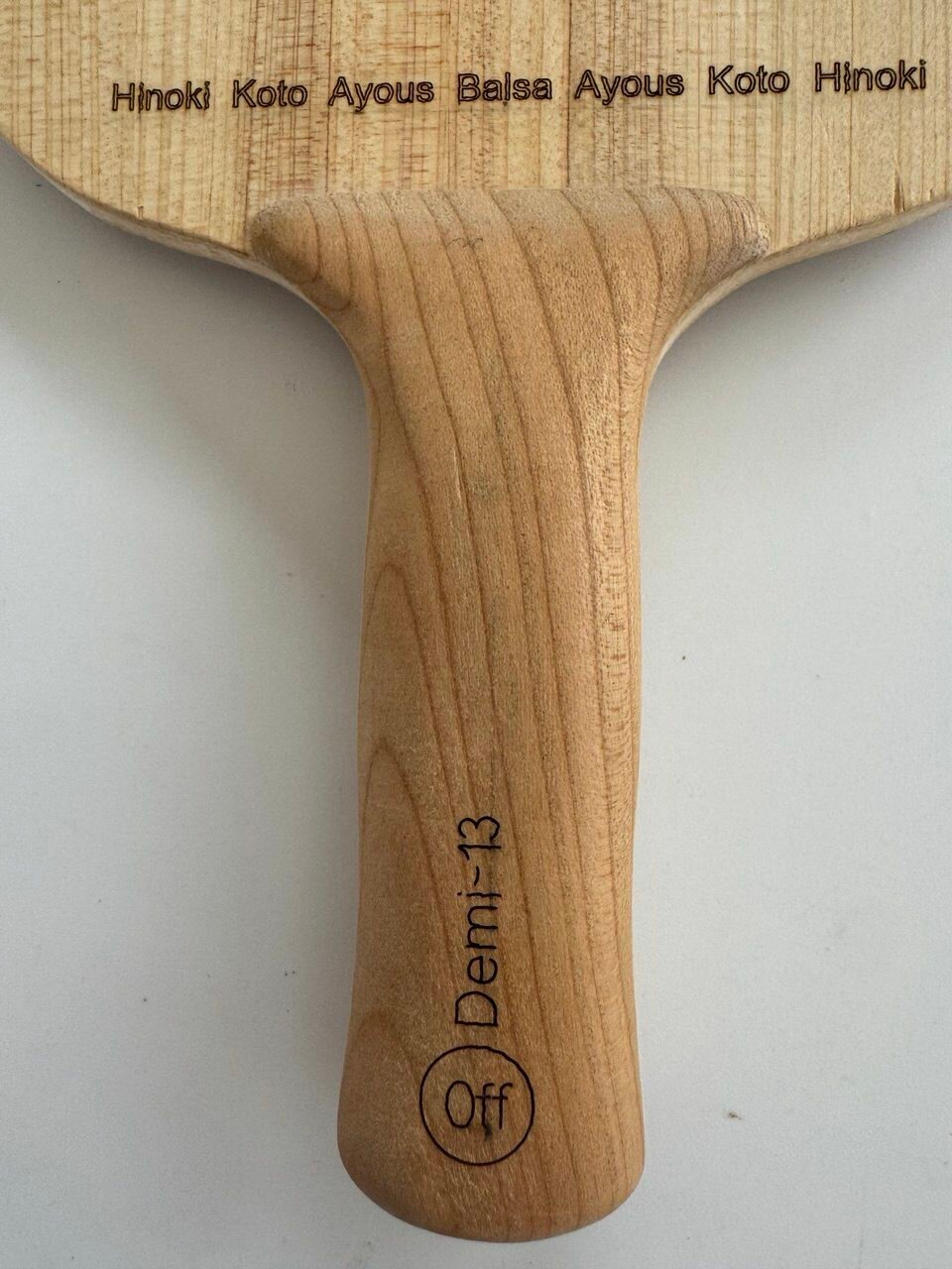 Основание ракетки Demi-13, OFF форма круглая (B2) — фото 1