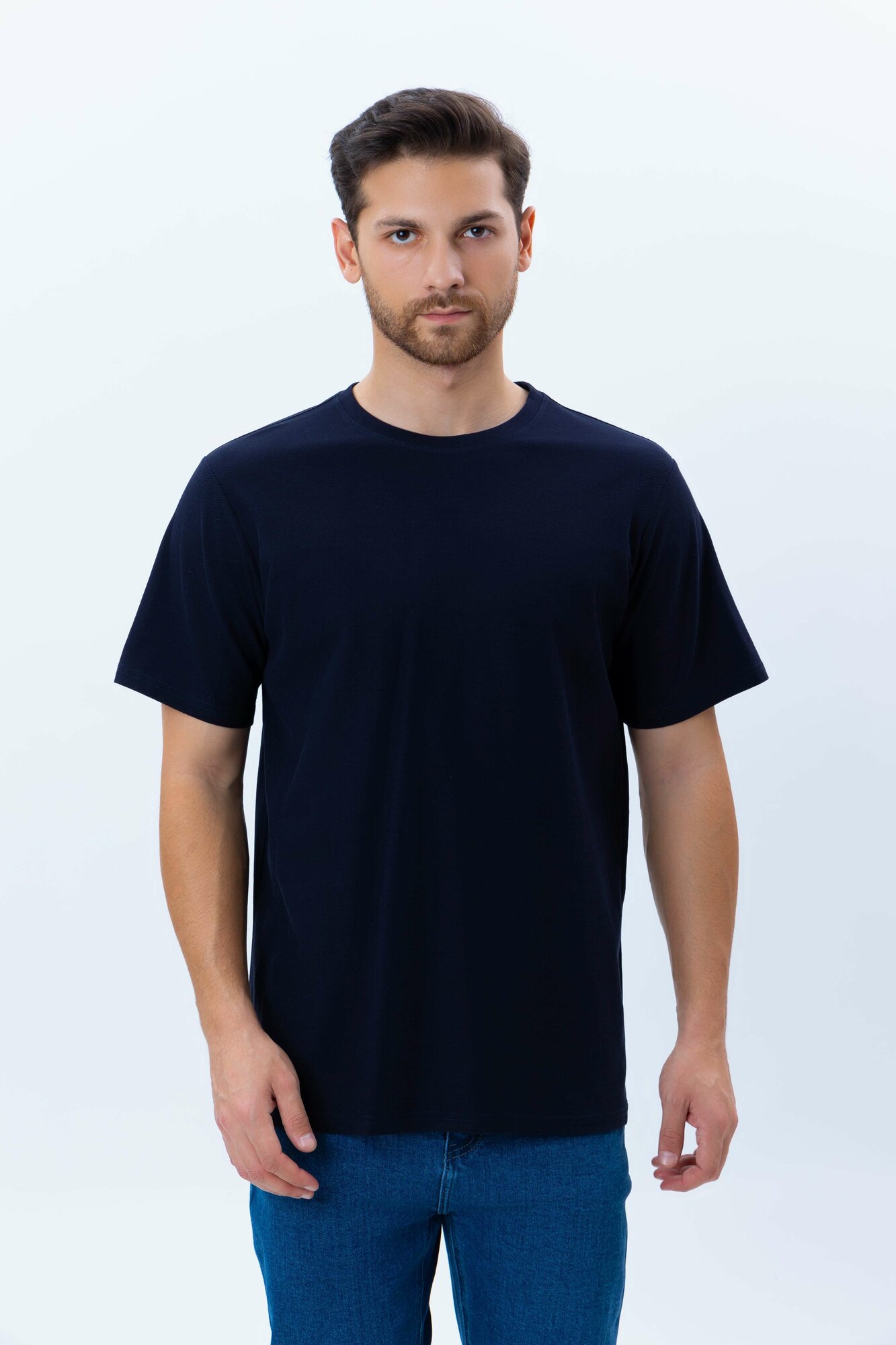 Футболка спортивная TERRA PRO, размер XL, navy