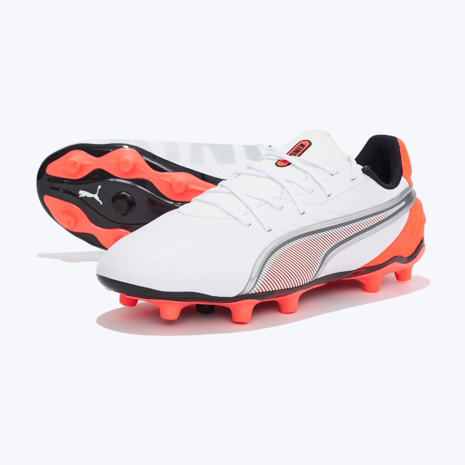 Бутсы PUMA, размер 10 UK, белый