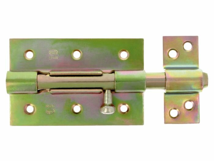 Шпингалет - задвижка дверная (щеколда) AMIG покр. бихром 454-70 BIC