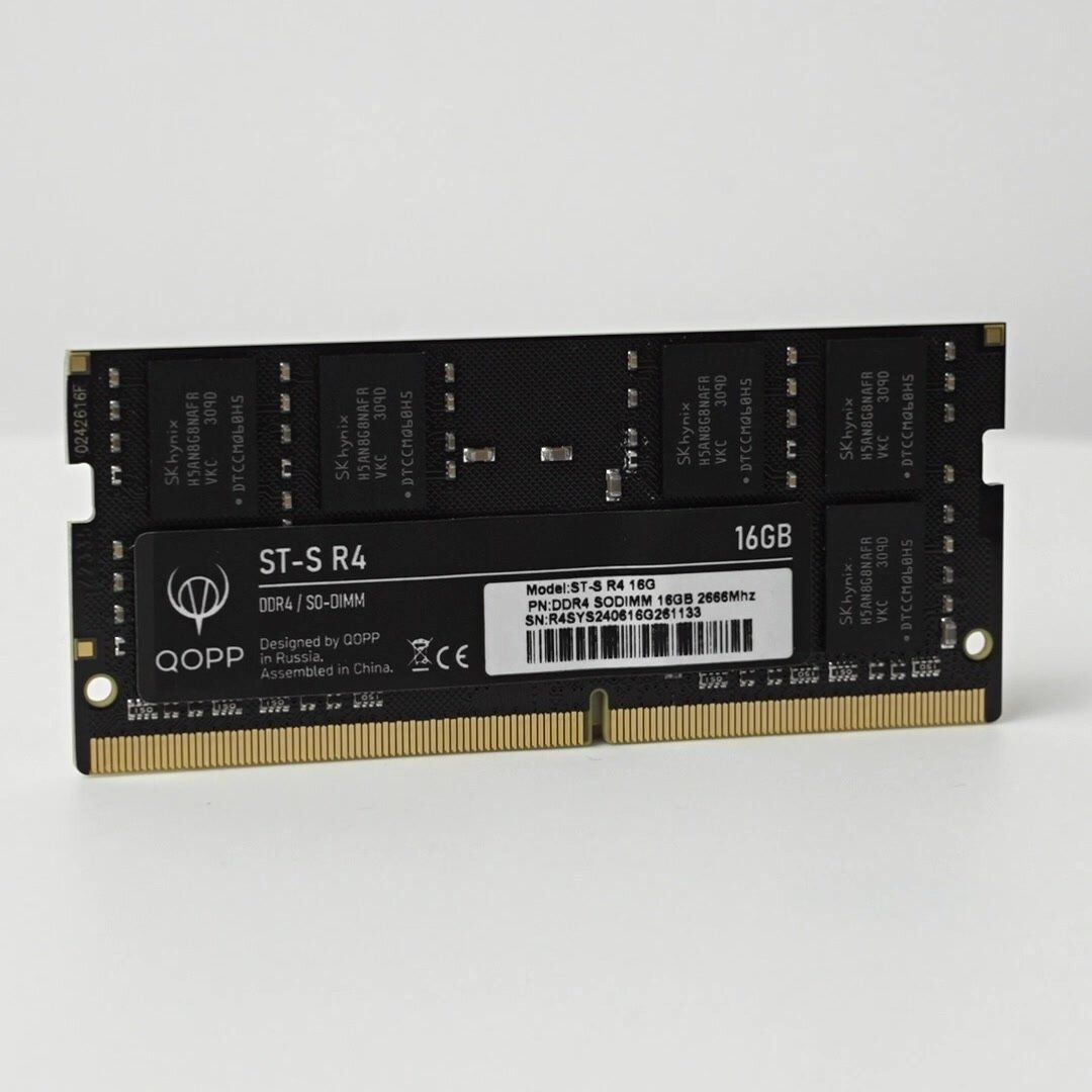 DDR4 SODIMM 8 GB оперативная память для ноутбука 2666 Мгц QOPP — фото 1