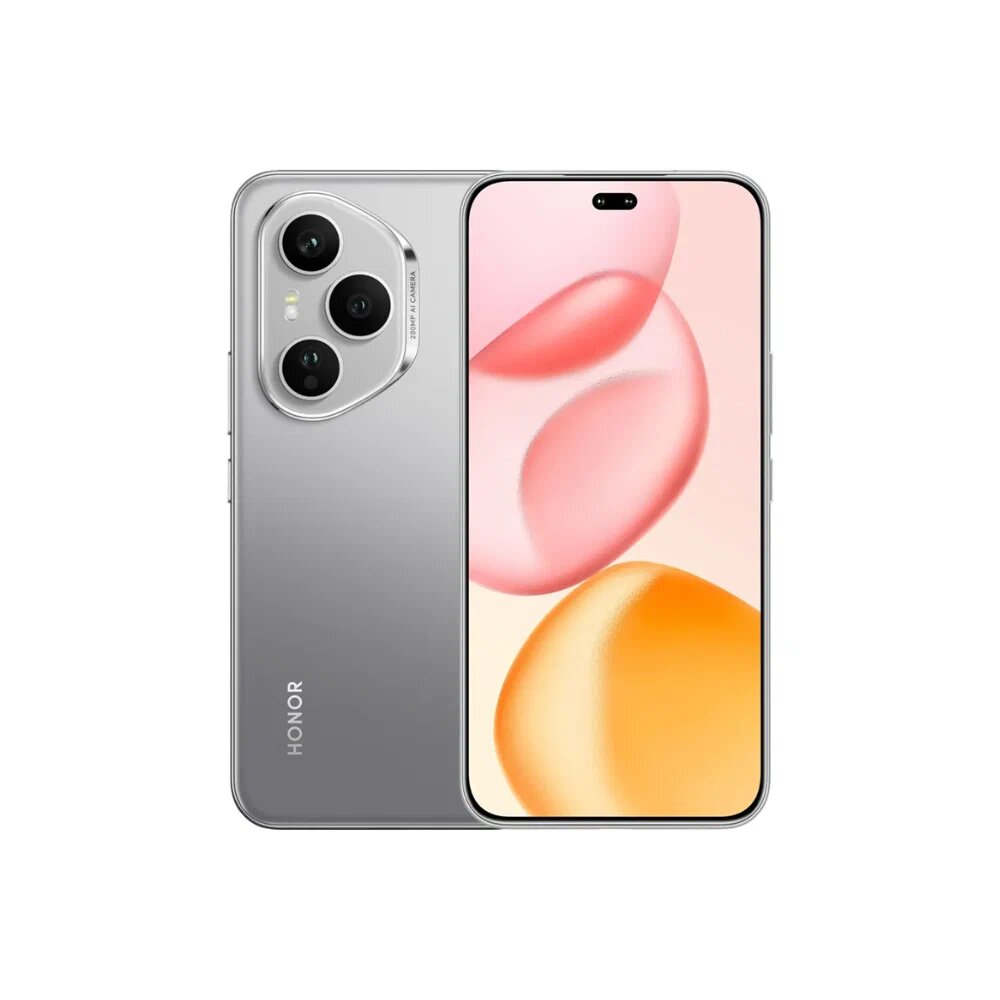 Смартфон Honor 400 Pro, Lunar Grey, 12/512 GB, AMOLED, 6.7", 120 Hz Global