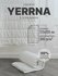 Одеяло евро всесезонное 197х210 YERRNA, чехол перкаль (хлопок 100%), стеганое, ц...