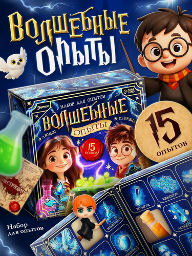 Изображение товара Набор для опытов эврики "Волшебные опыты", адвент-календарь