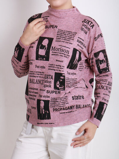 Свитер размер OneSize, , розовый — фото 1