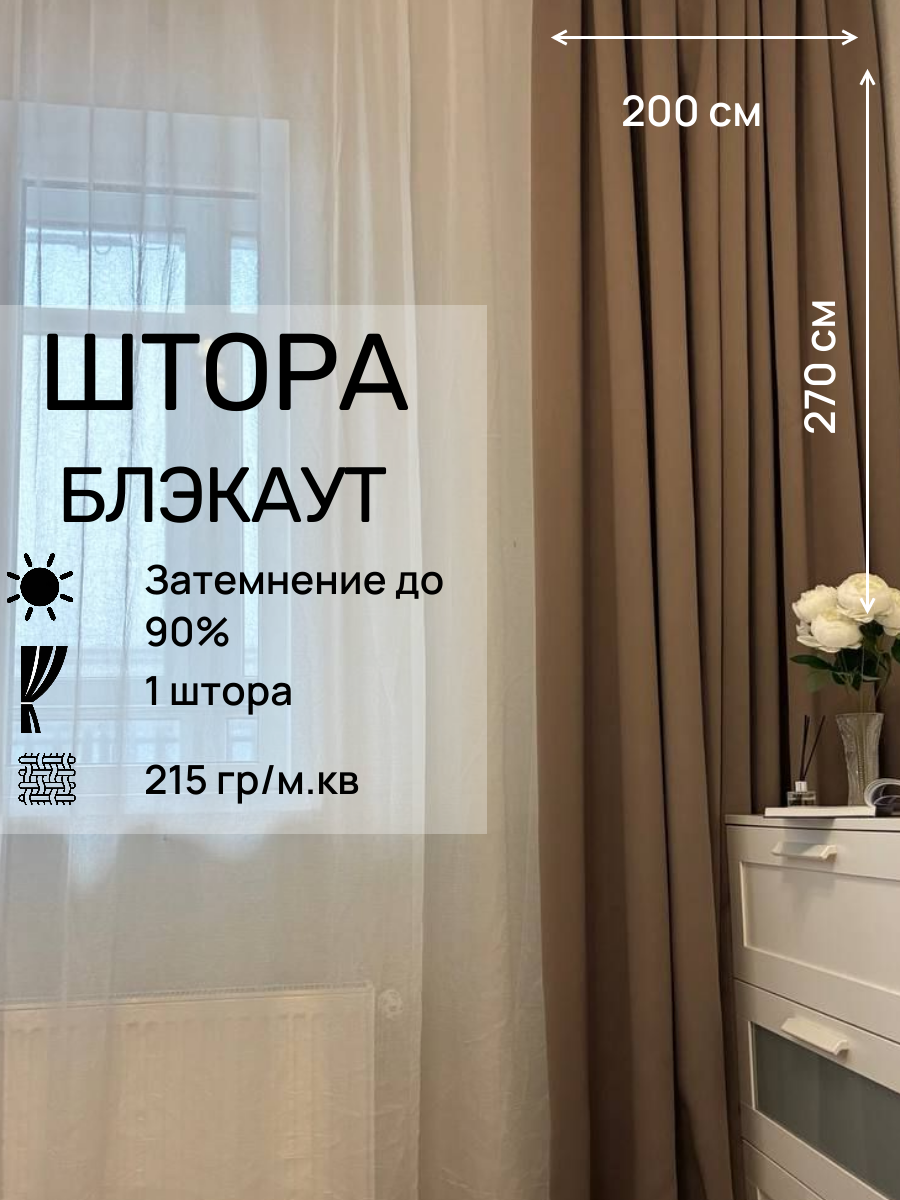 Шторы блэкаут 