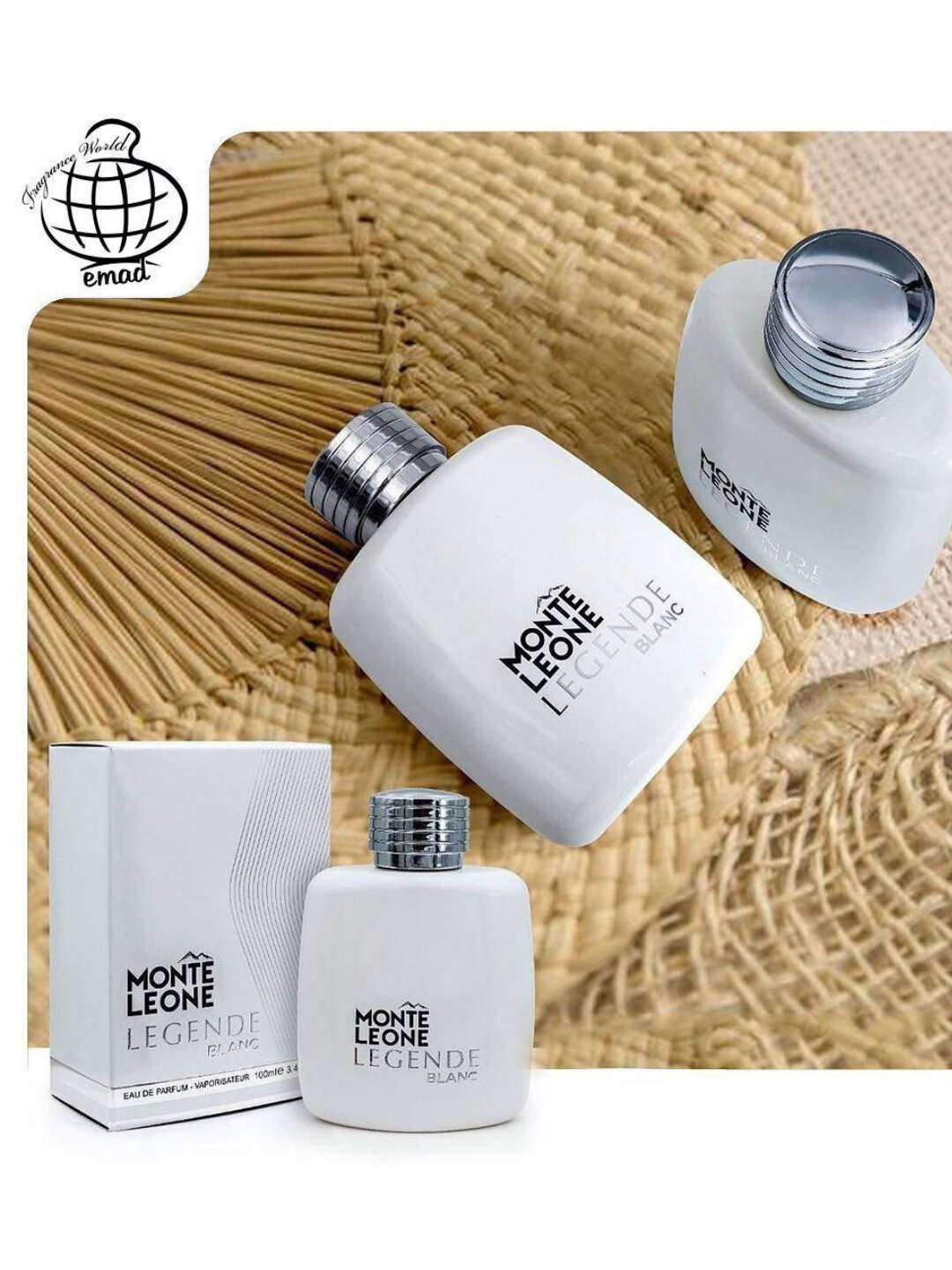 Monte Leone Legende Gold и BLANC парфюмерная вода для мужчин, Fragrance World, 100 мл