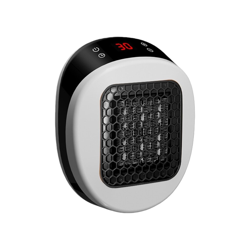 600W Настенный электрический обогреватель с вентилятором для обогрева воздуха в спальне