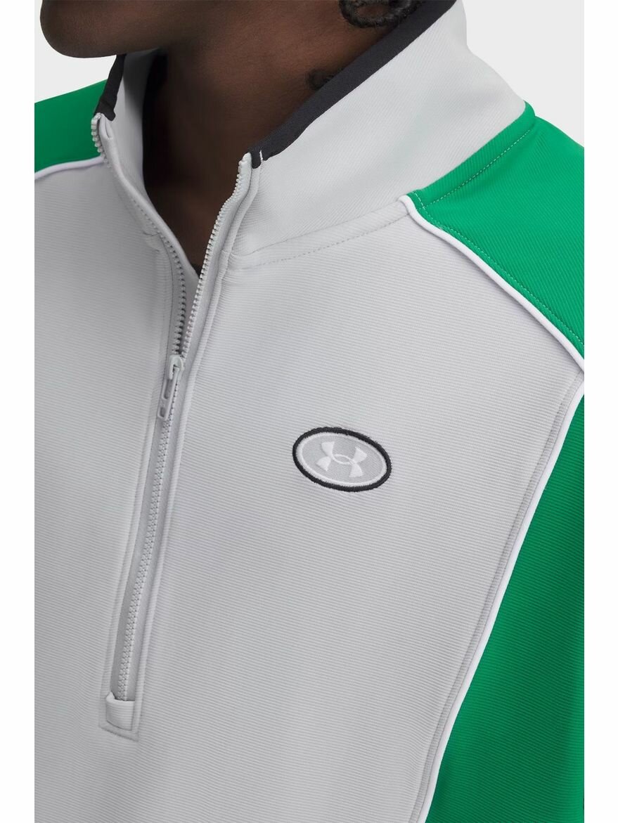 Джемпер Under Armour Best Level Tricot Jacket CB, размер MD, серый — фото 1