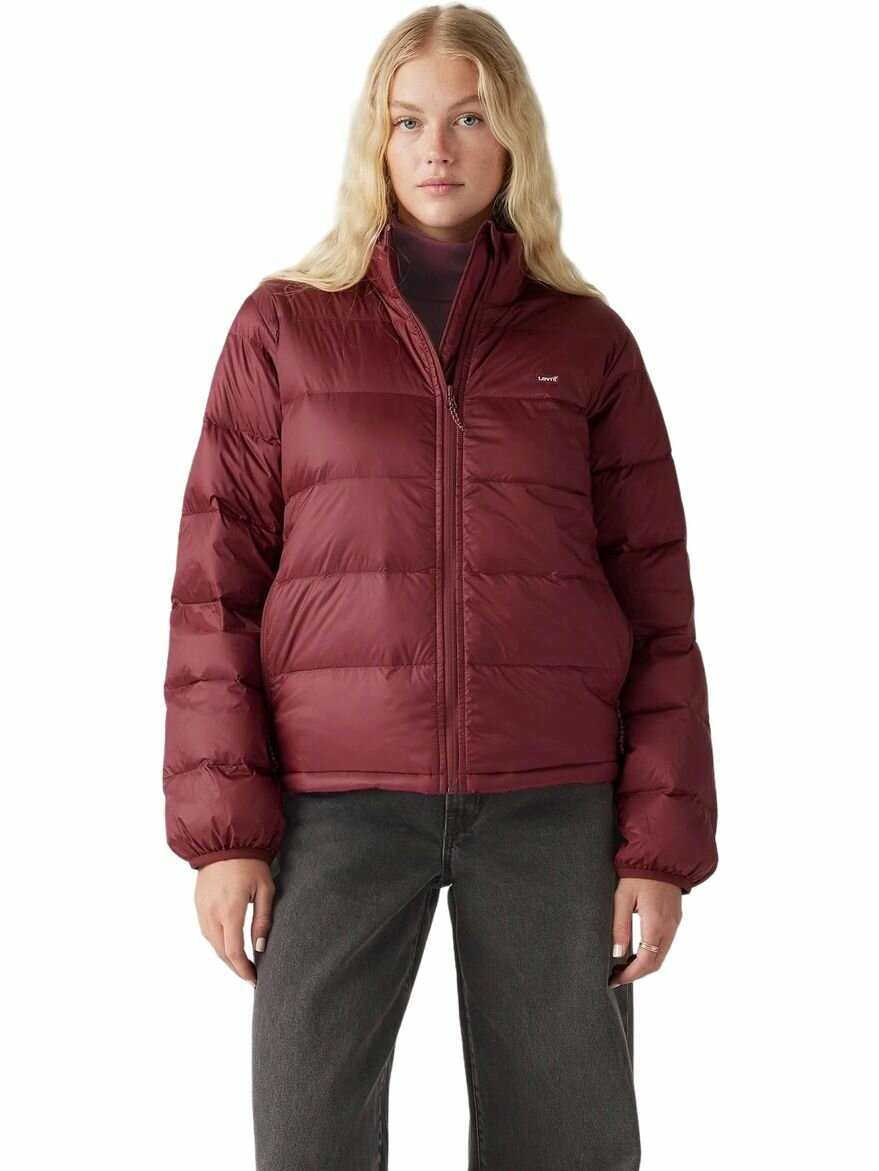 Куртка Levi's Women Polly Packable Down Jacket размер XS красный