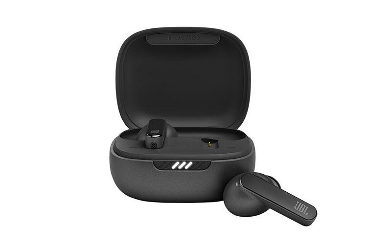 Наушники-вкладыши JBL беспроводные, черные, высокая четкость звука, компактный дизайн