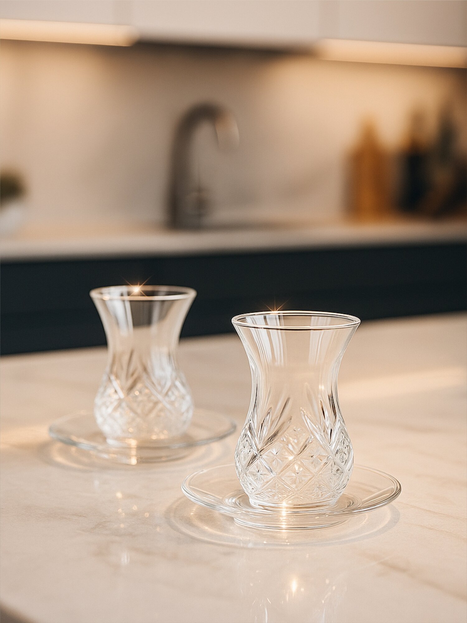 Чашка с блюдцем PASABAHCE таймлесс 950094 170мл 12пр 1х4 1205408 — фото 1