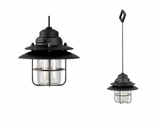 Фонарь Greenbar Vintage Camping lantern, Black — фото 1