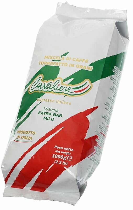 Кофе Caffè Cavaliere "Miscela Extra Bar", арабика/робуста, Италия, 1000г — фото 1