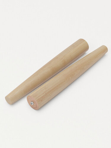 Изображение товара Опора мебельная, 2 шт, массив бука, 30 см, бук светлый, Optima Home, IDDIS, OPH30V1i96