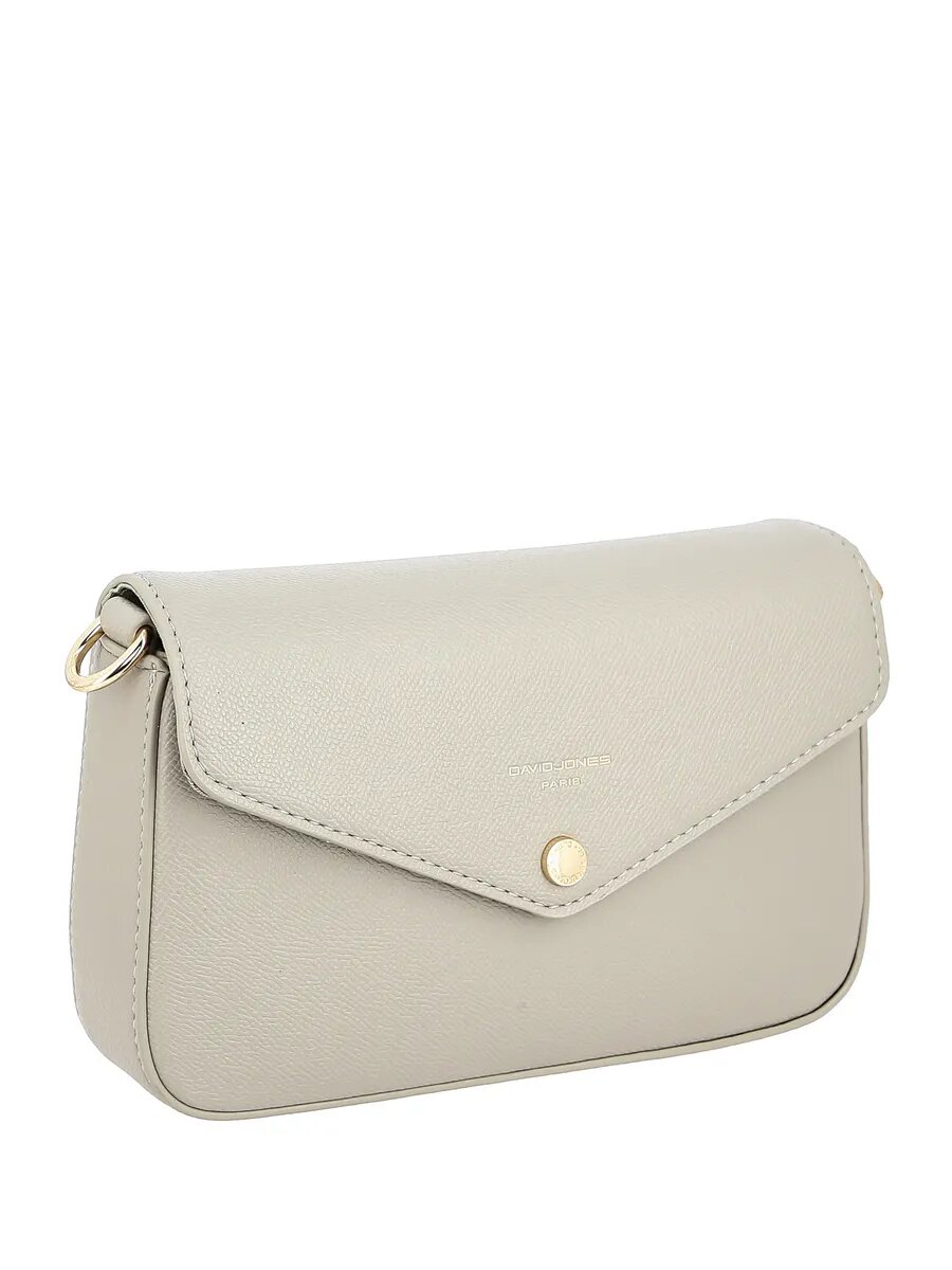 Сумка кросс-боди DAVID JONES, светло-серый — фото 1