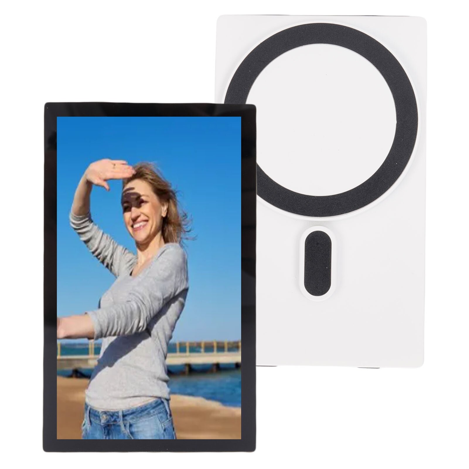 Magnetic Phone Vlog Selfie Display Screen, 3 уровня яркости, 180° поворот, для съемки к удаленному
