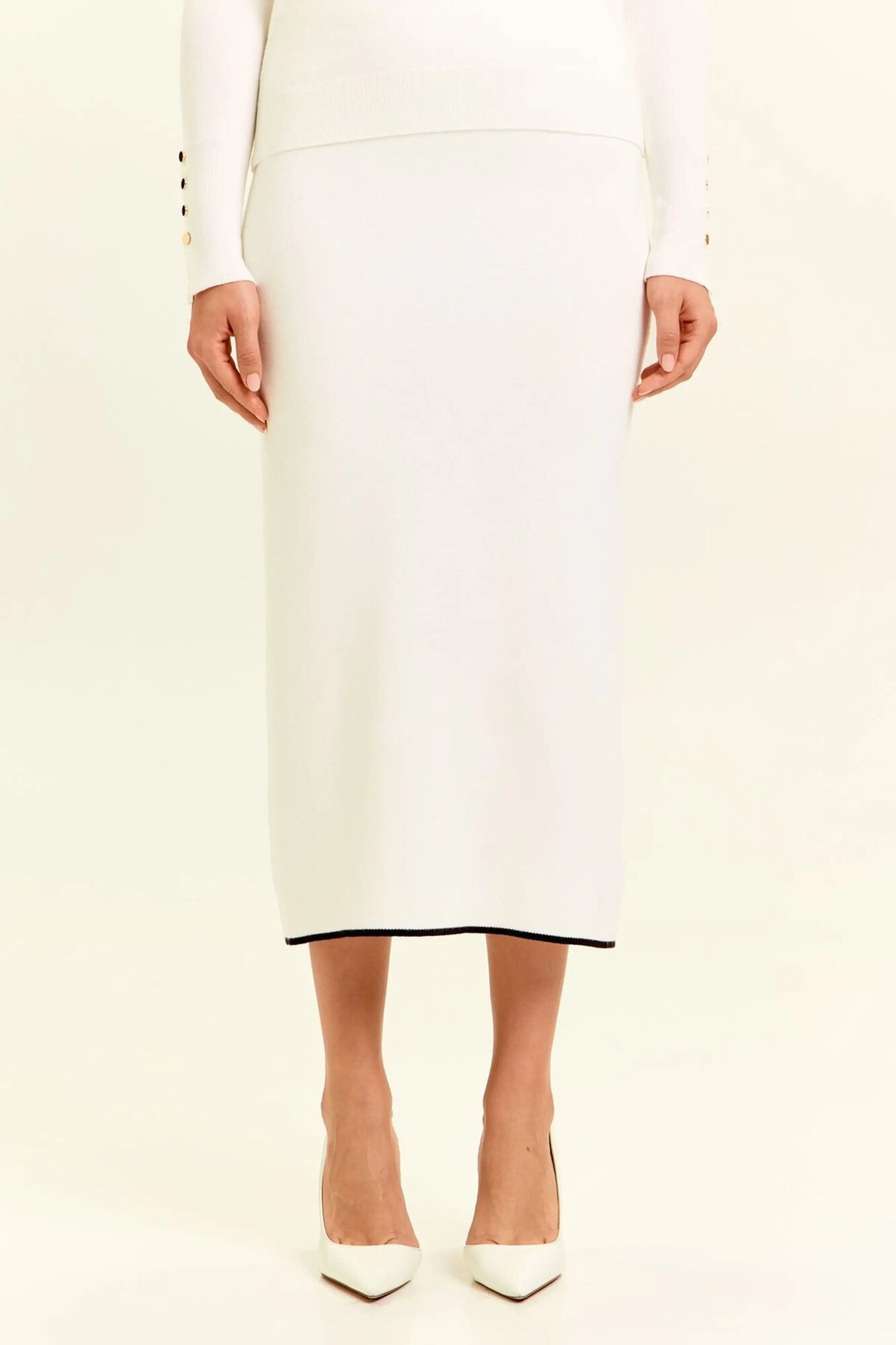 Юбка Selfie, размер S, белый