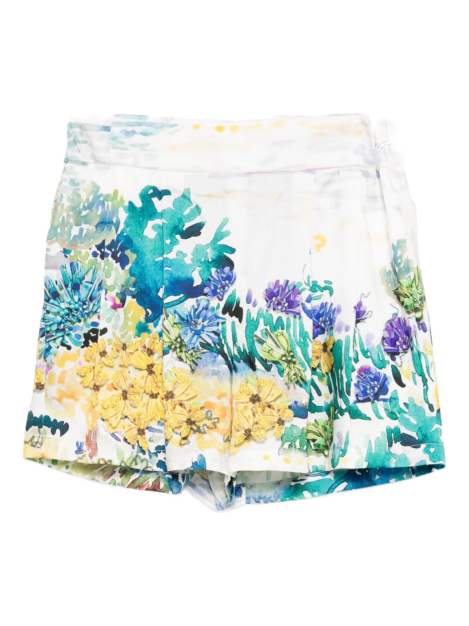 Шорты MARY KATRANTZOU, размер 12, белый