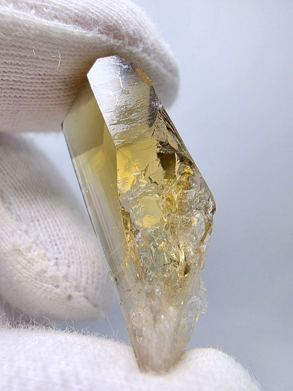 Цитрин кристалл 34 мм, 7 г. — фото 1