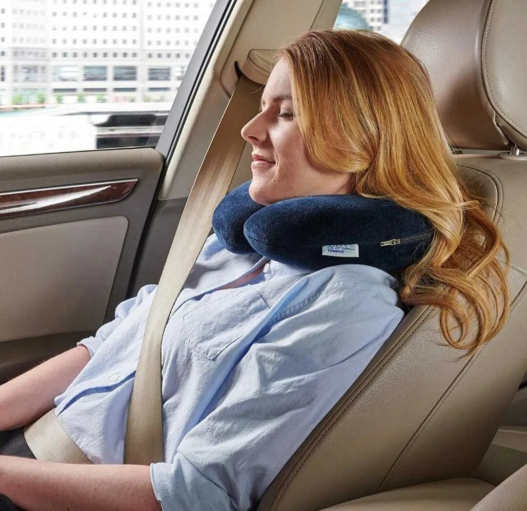 Футуристическая ортопедическая подушка из пены — идеальна для автомобиля, офиса и путешествий