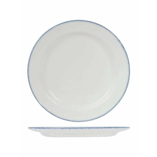 фото Тарелка сервировочная steelite blue dapple, фарфоровая, 27 см