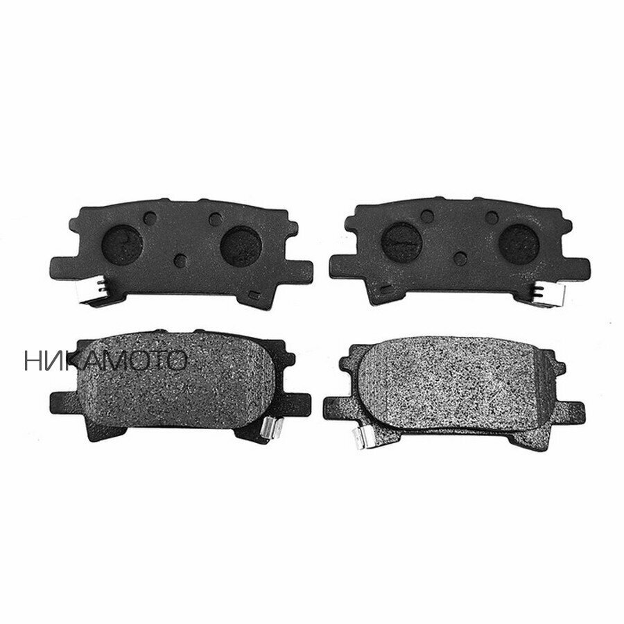 CTR GK1058 Колодки тормозные LEXUS RX300/RX330/RX350 03-08/RX400H 05-09 задние