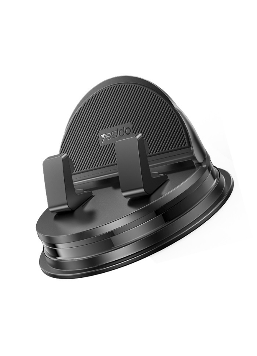 Держатель для телефона Yesido C268, силикон, вращающийся зажим