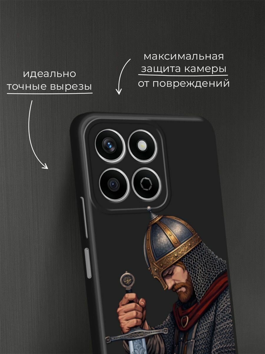 Чехол на Хонор X7C черный — фото 1