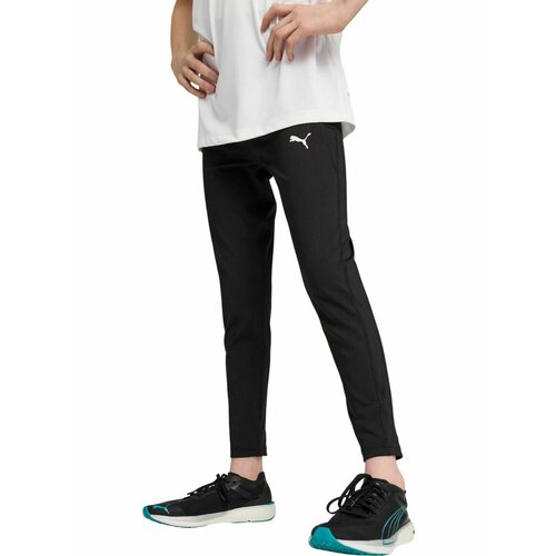 фото Брюки спортивные puma tad ess high waist 7/8 tights g, размер 164, черный