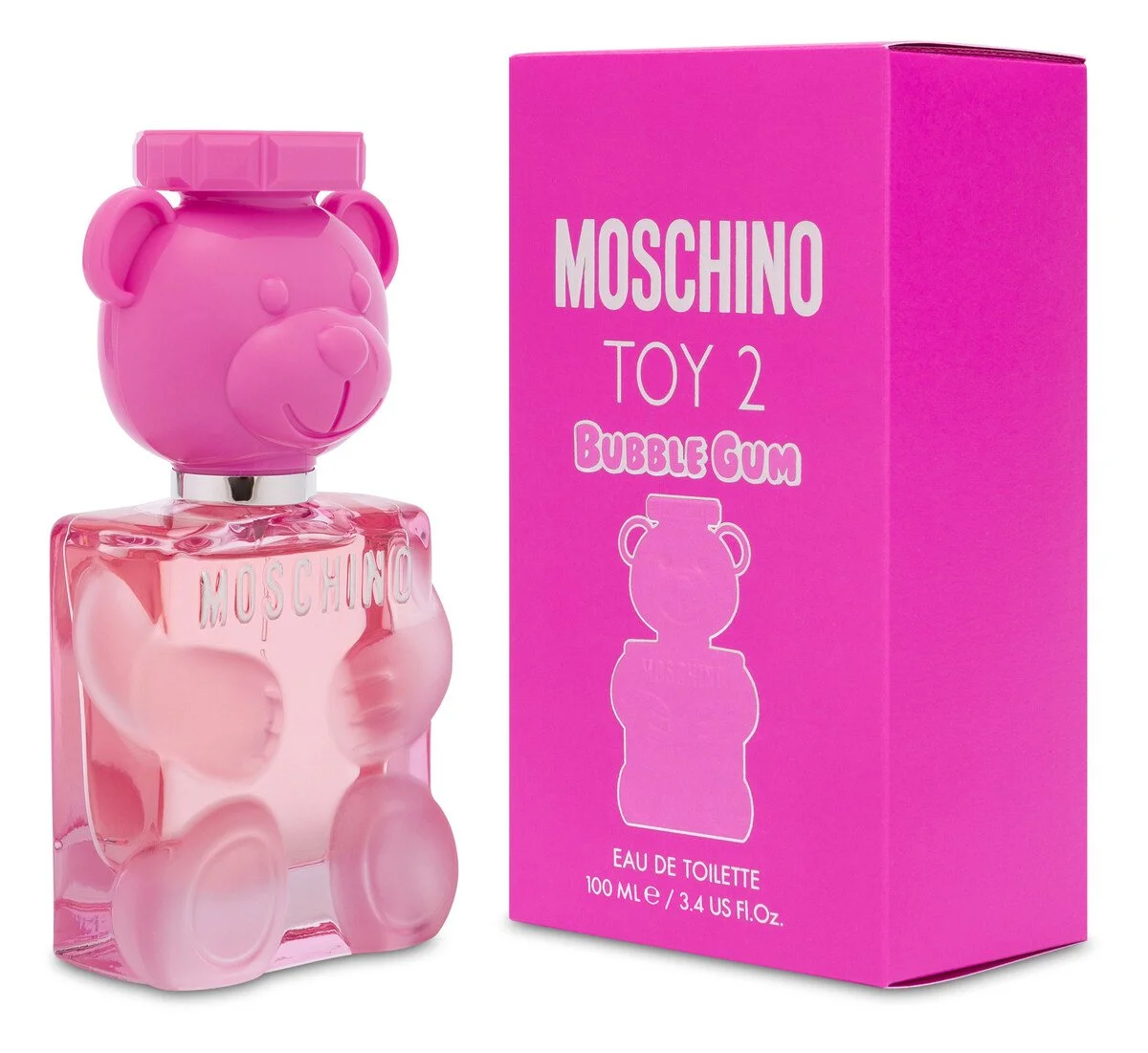Розовый Мишка - Moschino Toy 2 Bubble Gum туалетная вода женская 100 мл