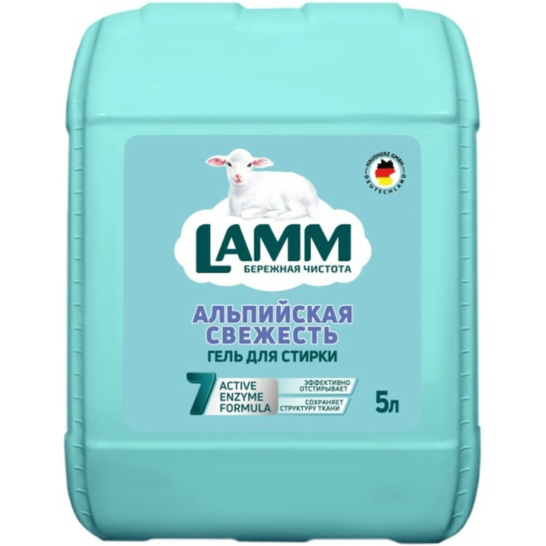 Гель для стирки Lamm "Альпийская свежесть", 5 л