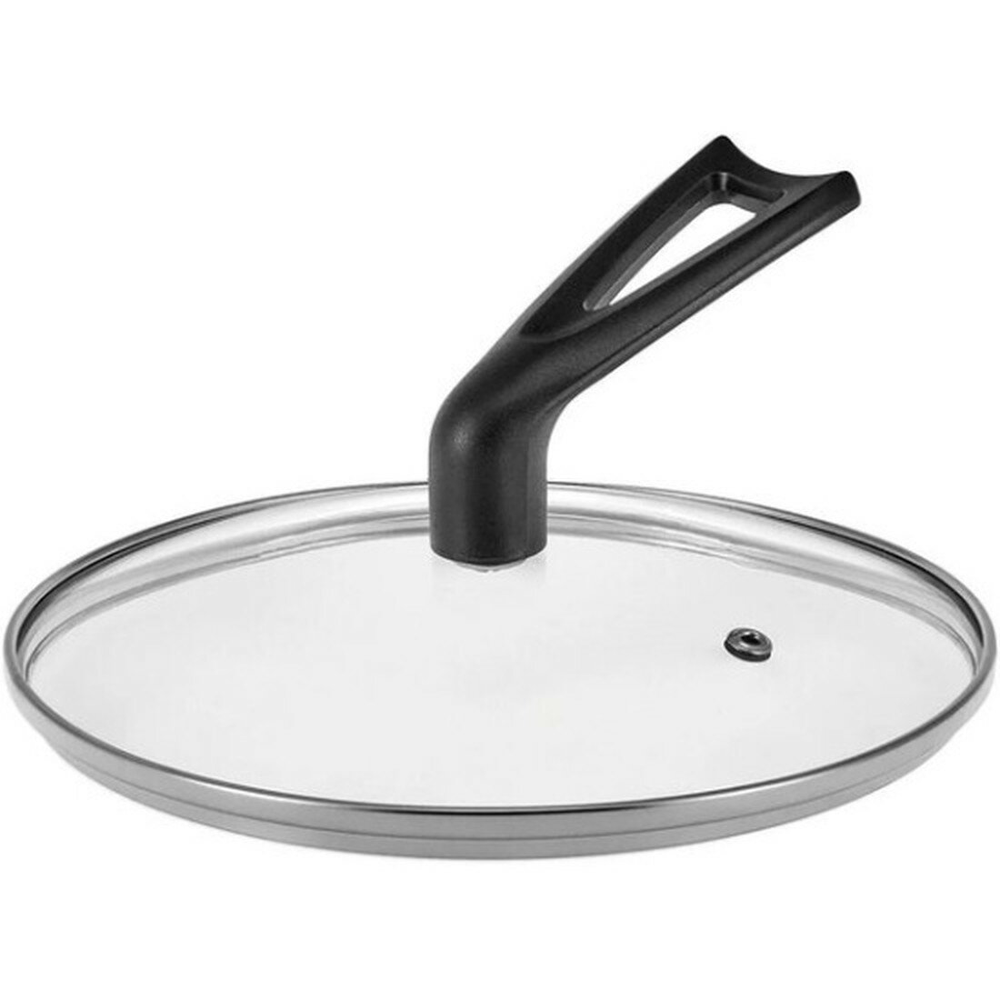 Крышка Hitt Basic стеклянная с вертикальной бобышкой 24см  H BV 24 