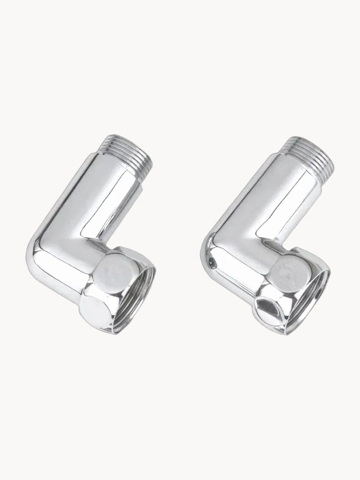 Соединение угловое с накидной гайкой 1" НГ x 1/2" НР для полотенцесушителя, пара Valfex