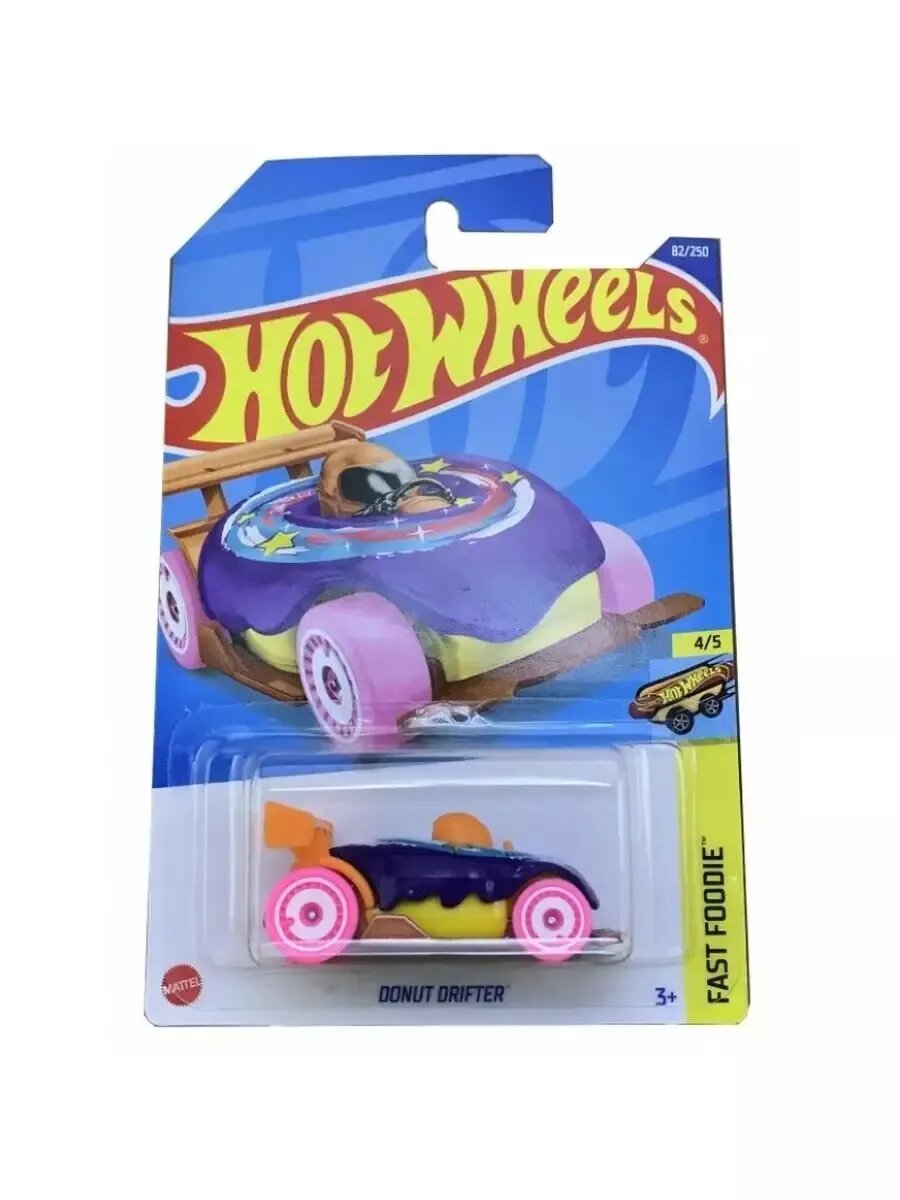 Машинка Hot Wheels "Donut Drifter", металлический багги, масштаб 1:64