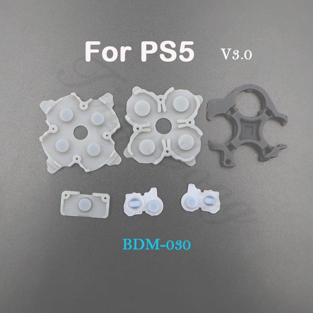 Проводящие резиновые прокладки для контроллера PS5 TingDong 5Set, BDM-030
