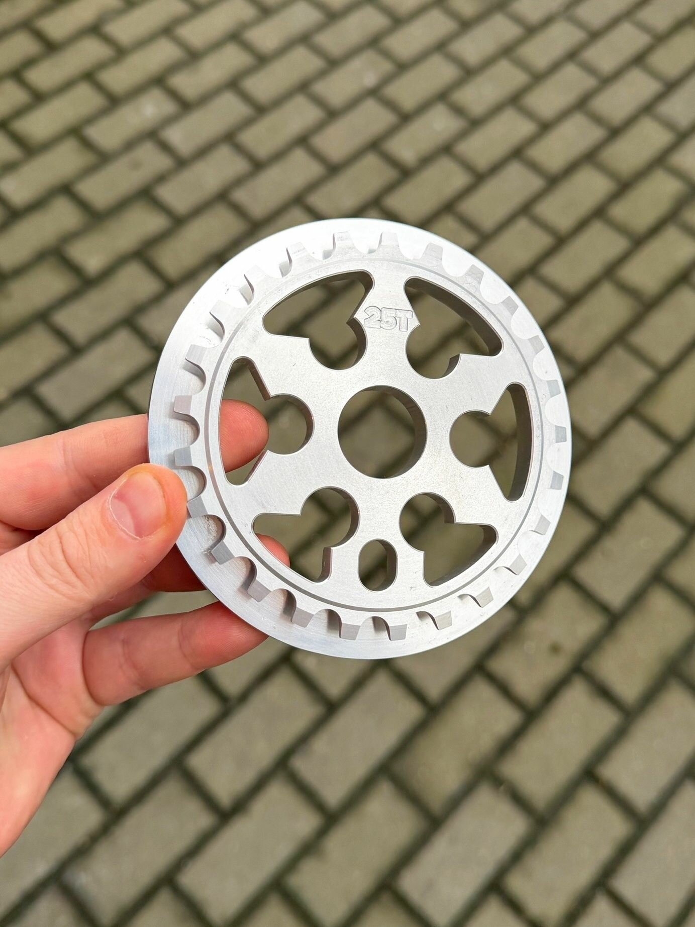 BMX Звезда DARE Ninja Street 25t Silver — фото 1