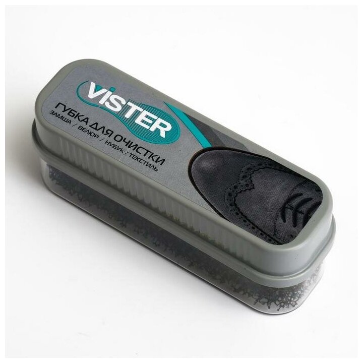 Губка для обуви Vister для замши, нубука, текстиля 7391263